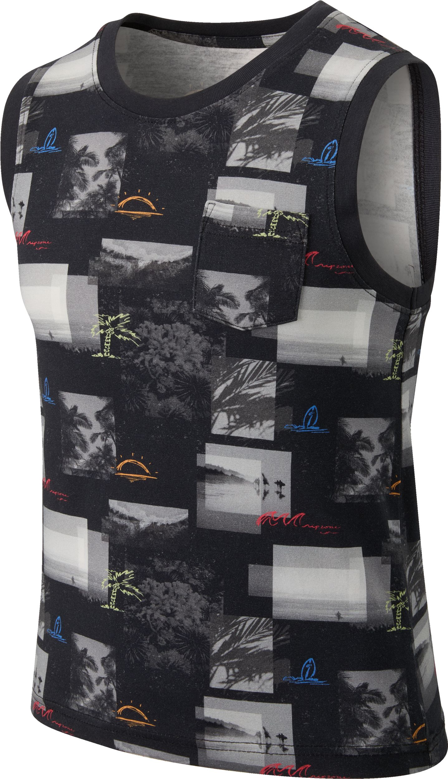 Ripzone Kids' Vista All-Over Print Tank Top