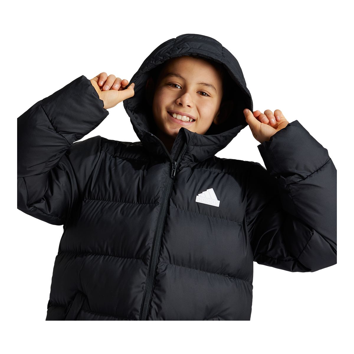 adidas Boys' Future Icons Long Padded Jacket SportChek
