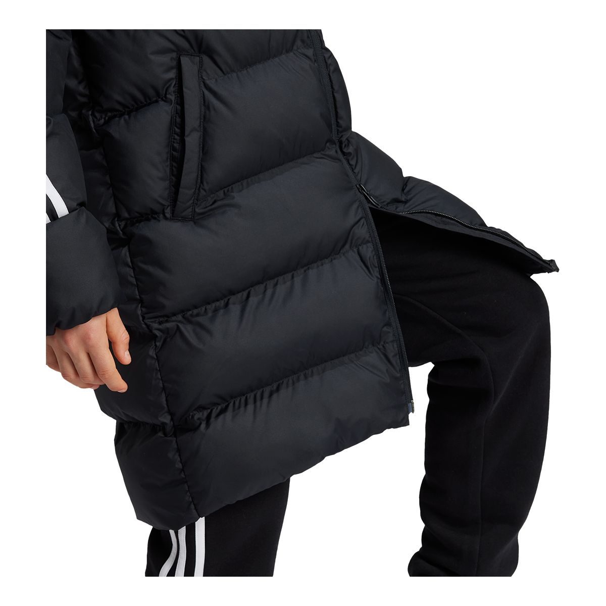 【アディダス】★Adidas SST Pleather Loose Padded Jacker★ Adidas Original SST Pleather Loose Padded Jacket