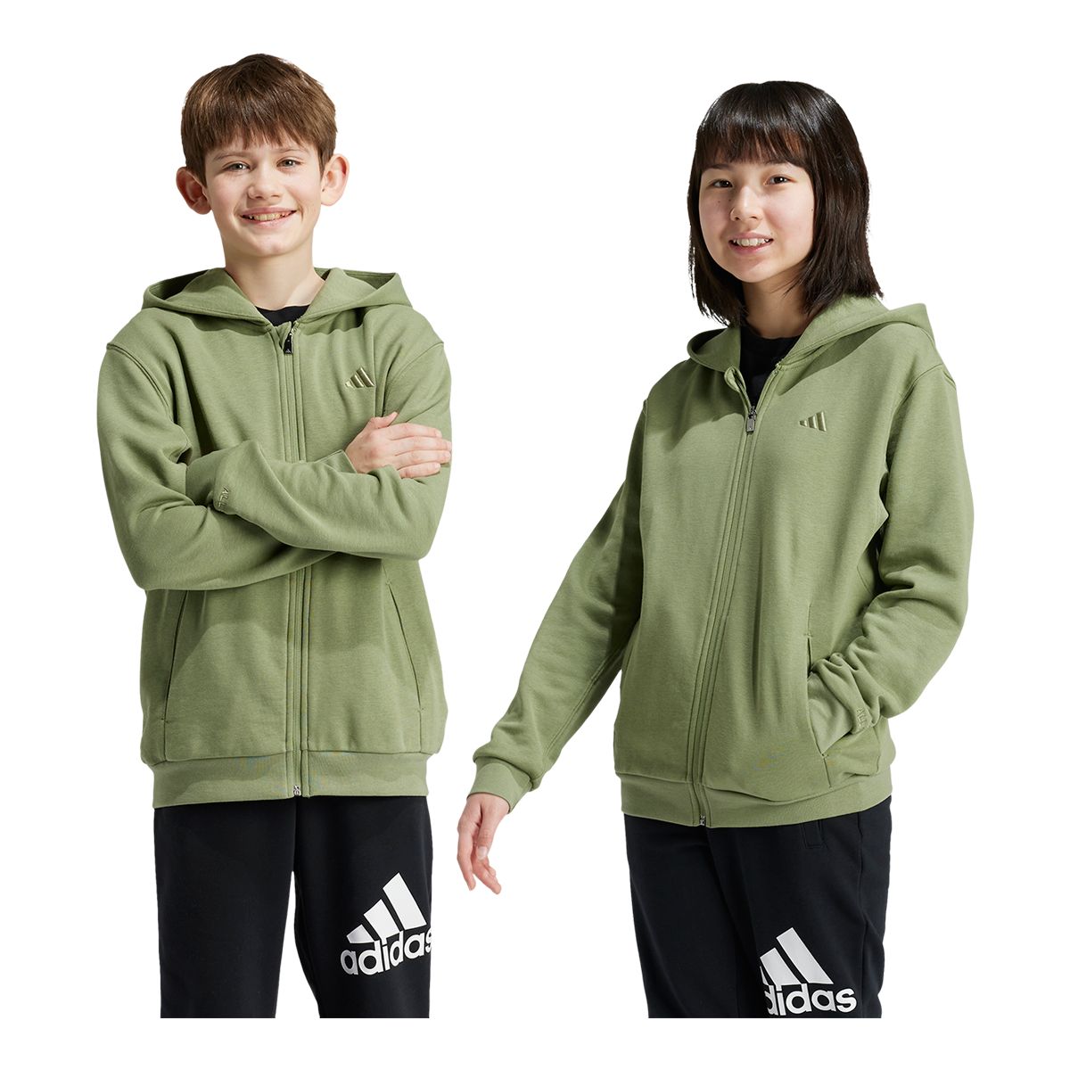 adidas Boys' All SZN Full Zip Hoodie