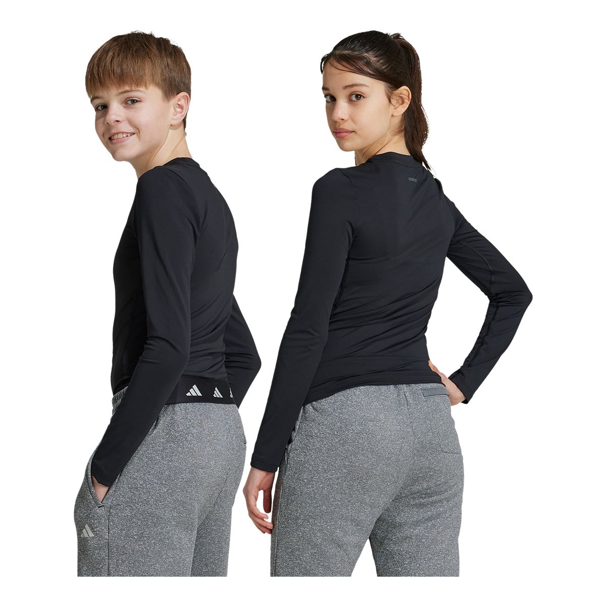 adidas Kids' Techfit Long Sleeve Shirt