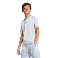 adidas Kids' All Over Print Wash T Shirt Front_Angled_Left