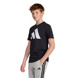 adidas Kids' Essentials Big Logo T Shirt Front_Angled_Left
