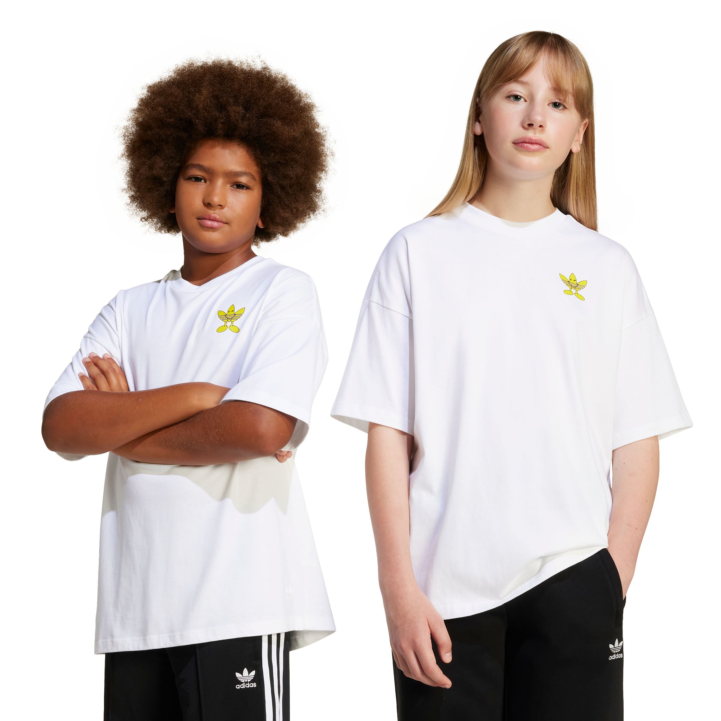 adidas Kids' Novelty Smiley World T Shirt
