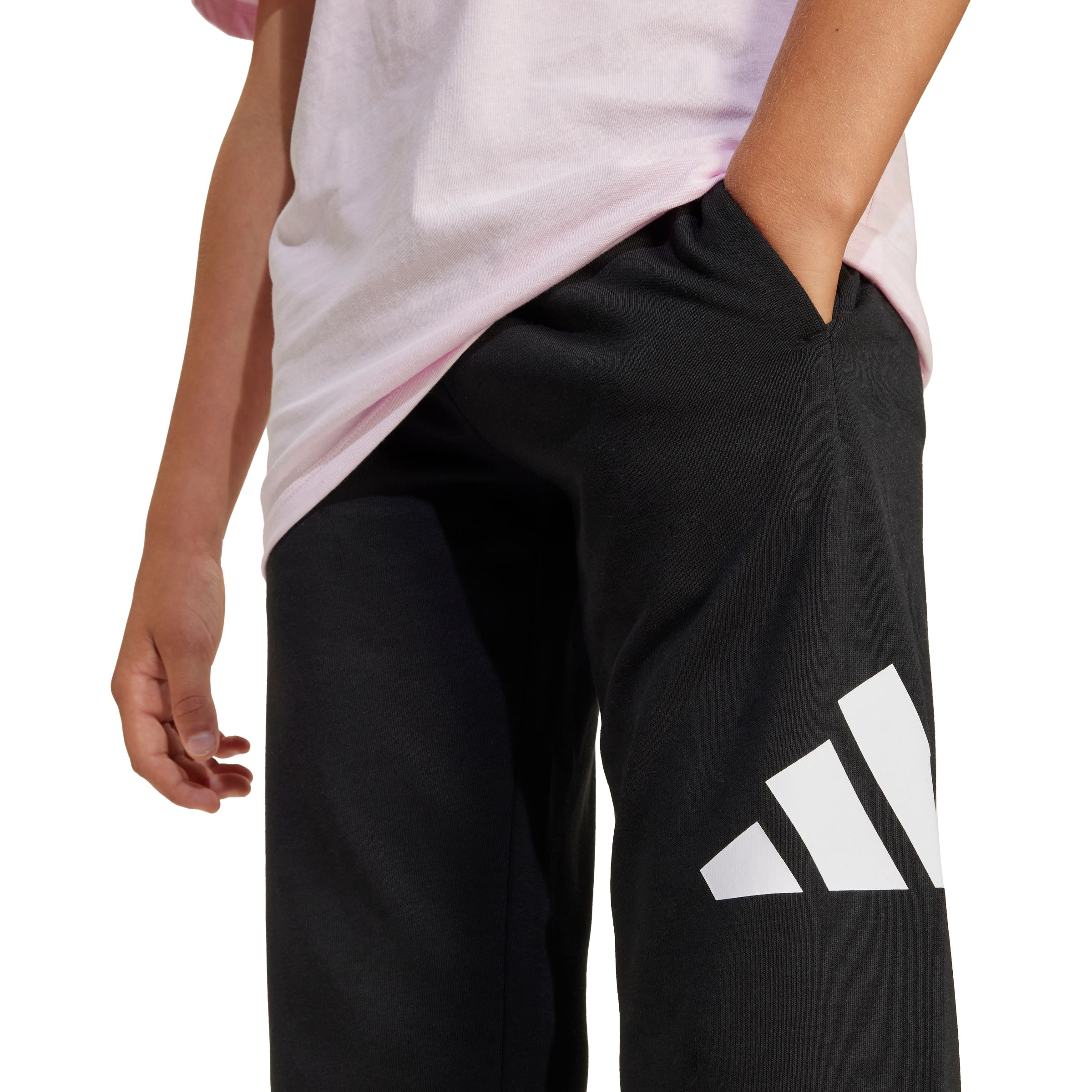 adidas Kids' Big Logo French Terry Pants
