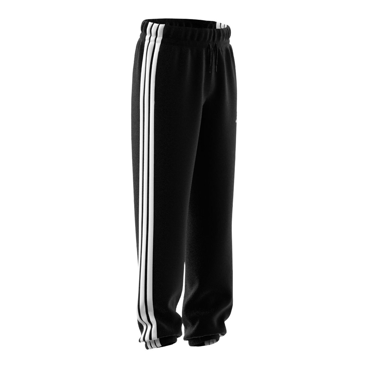 adidas Boys' 3-Stripe Fleece Pants