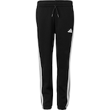 adidas Boys' 3-Stripe Fleece Pants Front_Flat