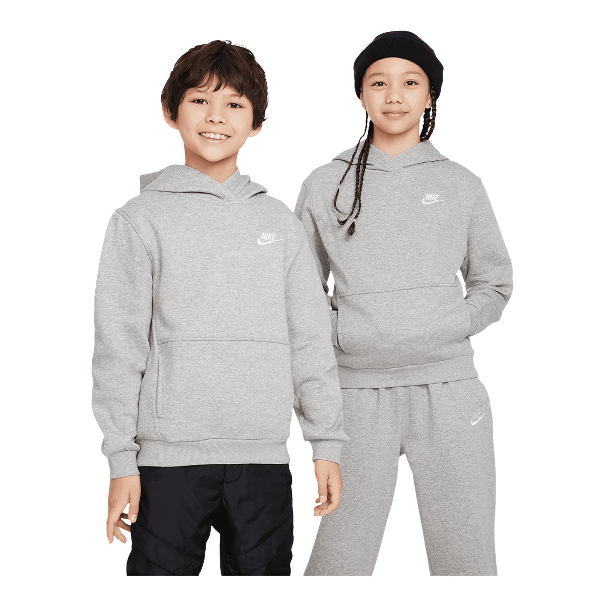 Nike Sportswear Boys' Club LBR Pullover Hoodie
