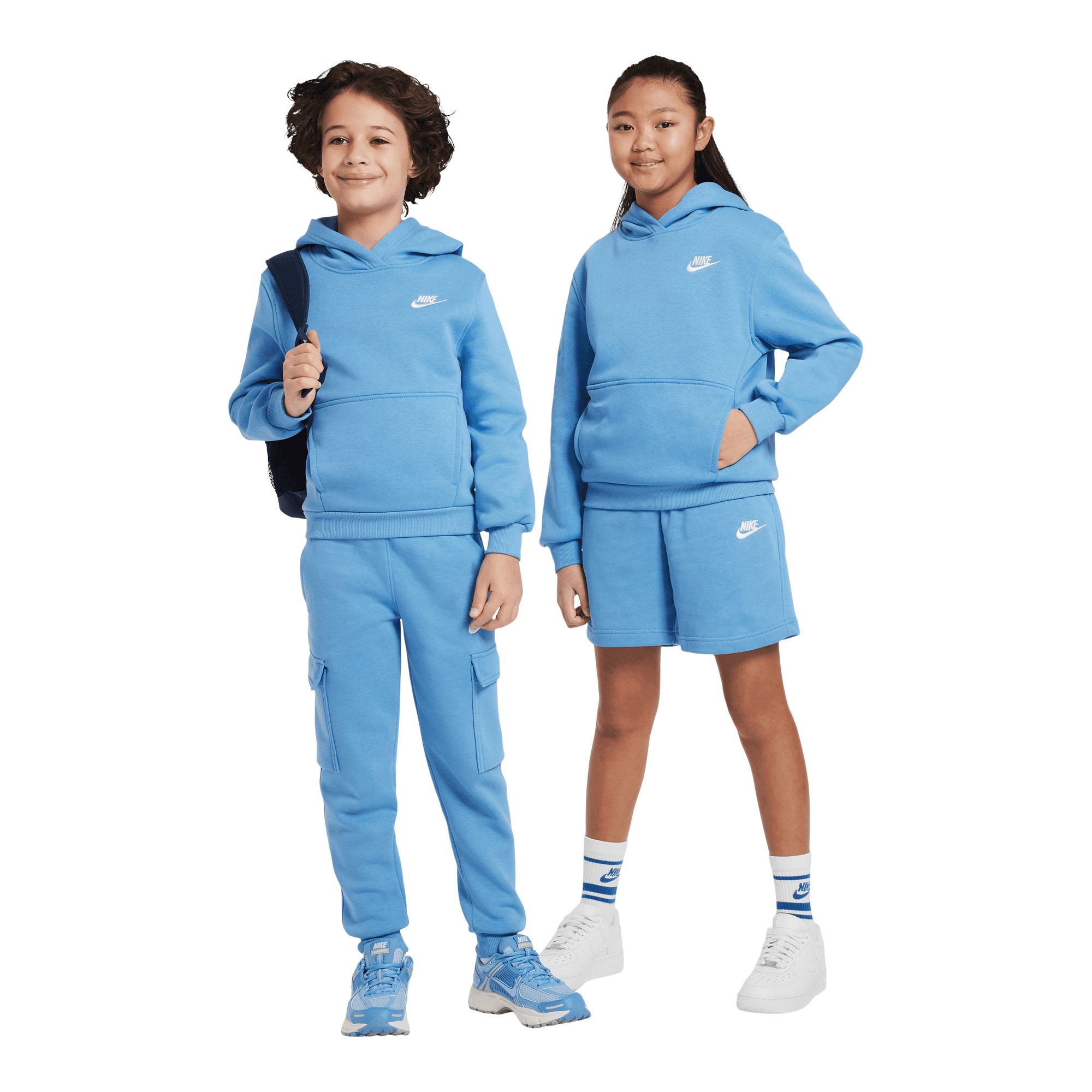 Nike Sportswear Boys' Club LBR Pullover Hoodie
