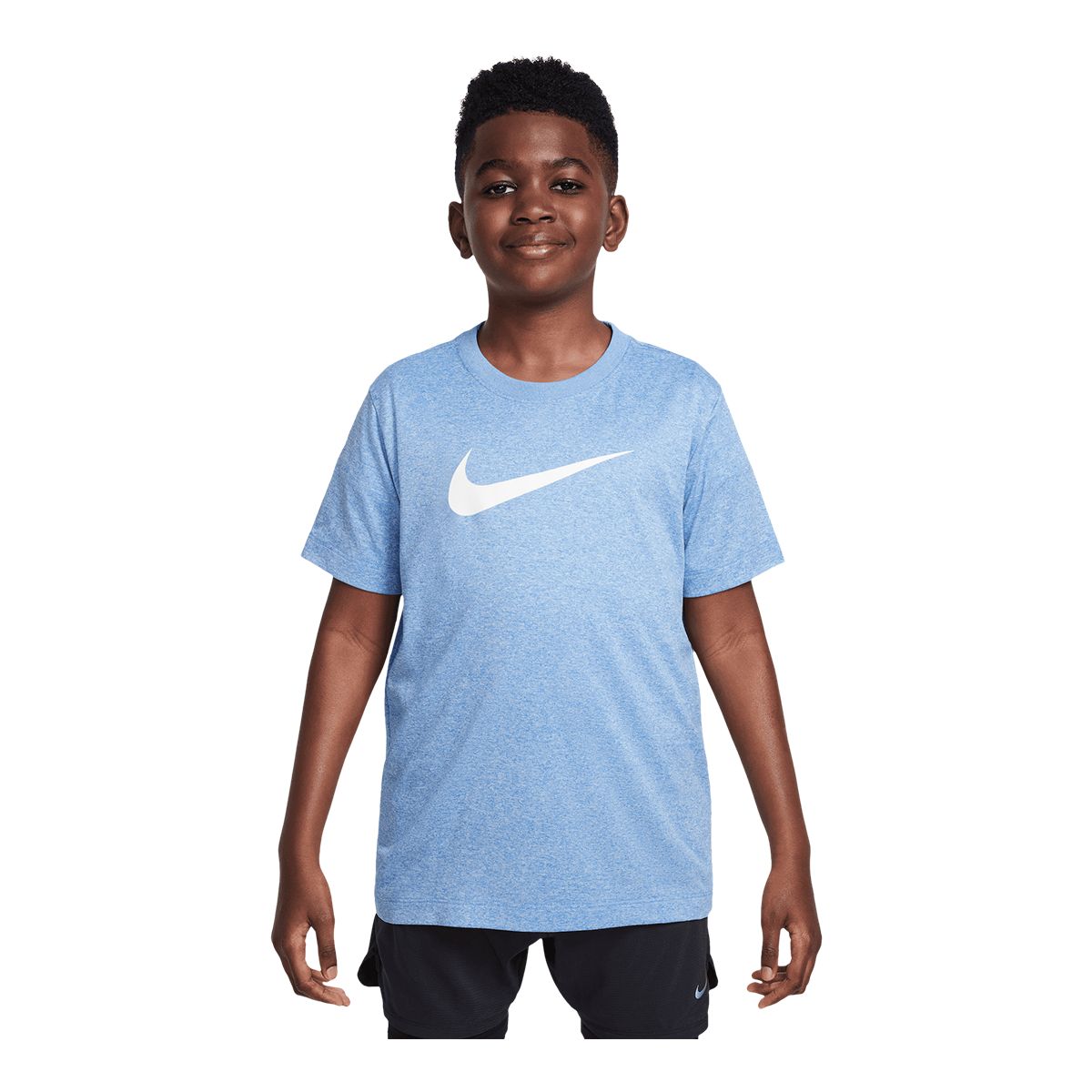 Nike Boys' Dri-FIT HBR Swoosh T Shirt SportChek