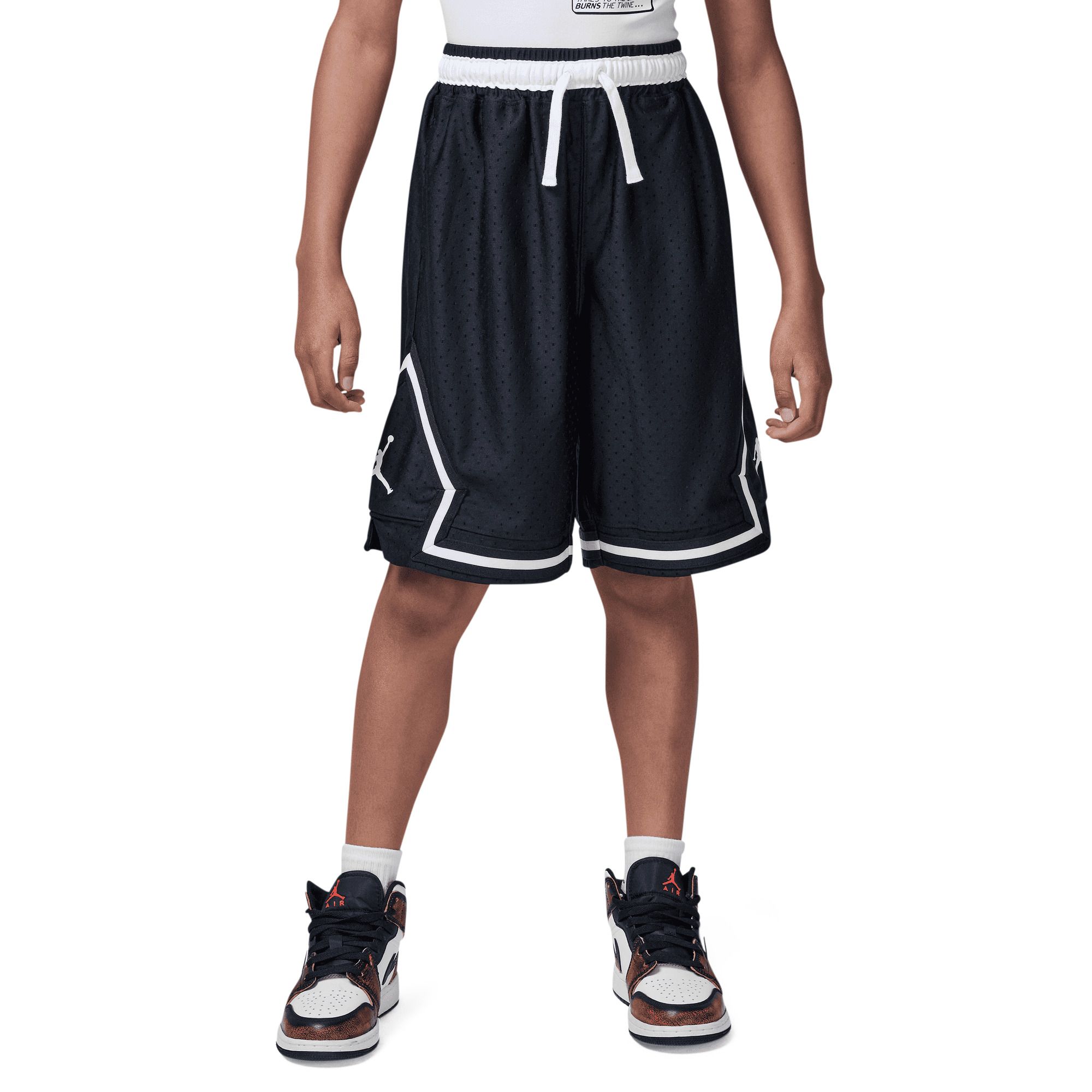 Jordan Boys' Dri-FIT Sport Diamond Basketball Shorts