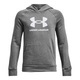 Under Armour Boys' Rival Fleece Big Logo Hoodie Front_Flat