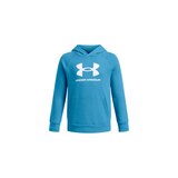 Under Armour Boys' Rival Fleece Big Logo Hoodie Front_Flat