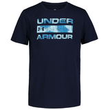 Under Armour Boys' Stacked Logo T Shirt Front_Flat