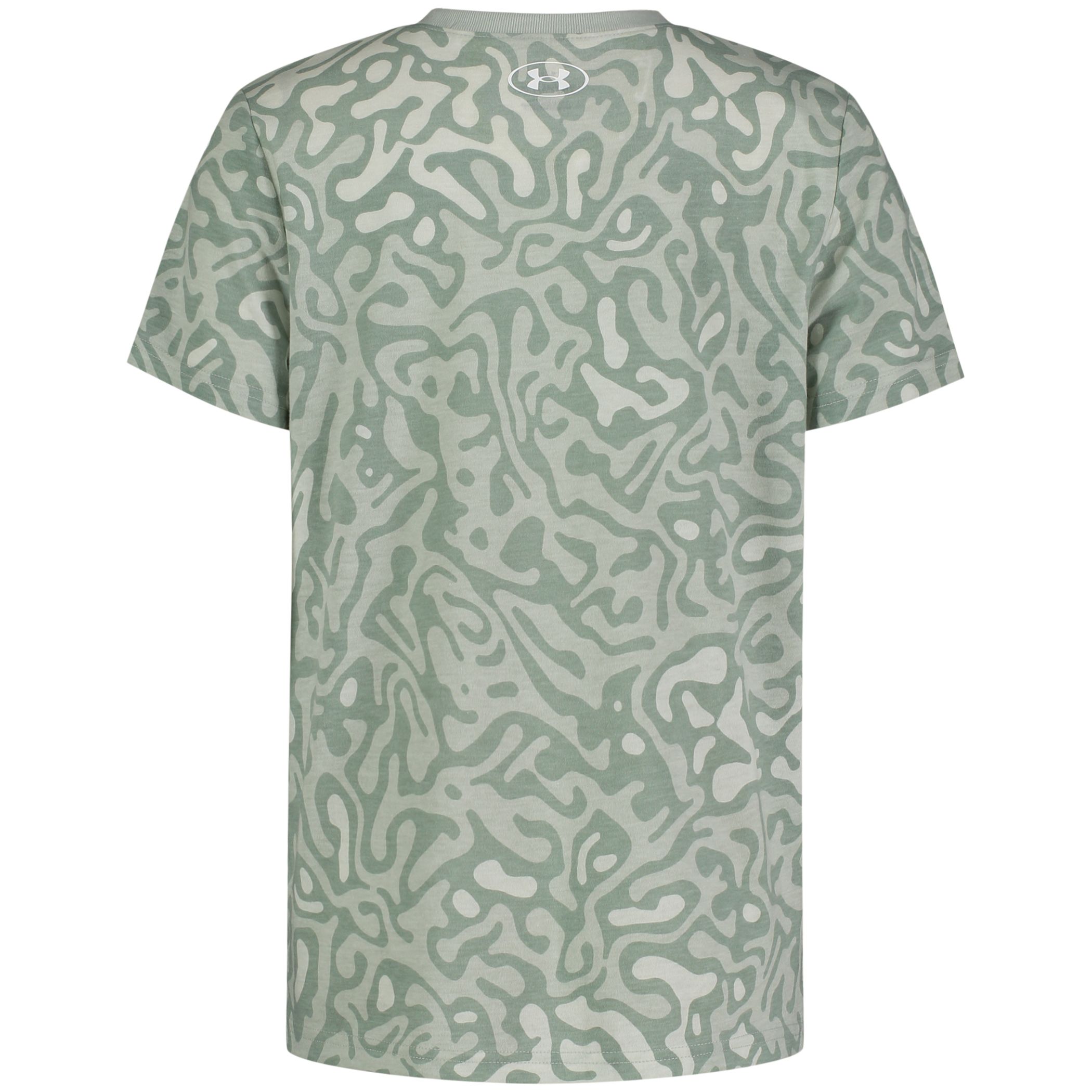 Under Armour Boys' Bio Test All Over Print Logo T Shirt