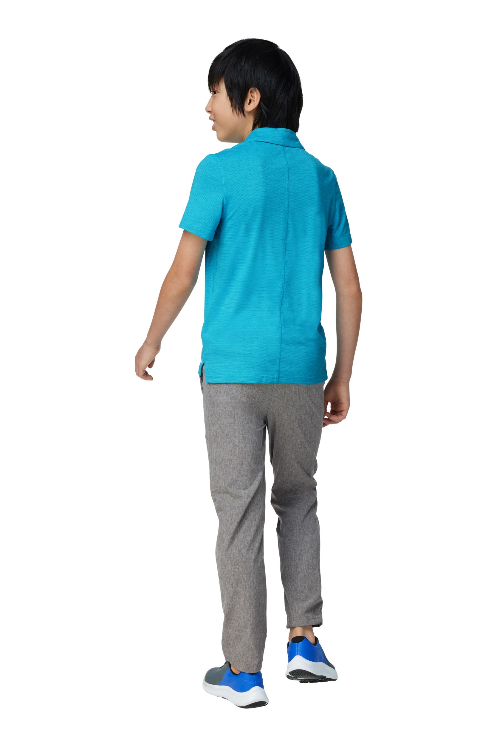 FWD Boys' DIGI Stripe Polo T Shirt