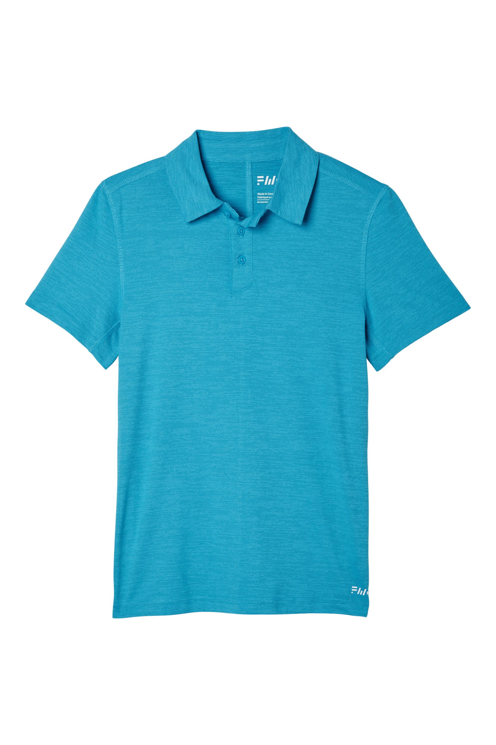 FWD Boys' DIGI Stripe Polo T Shirt