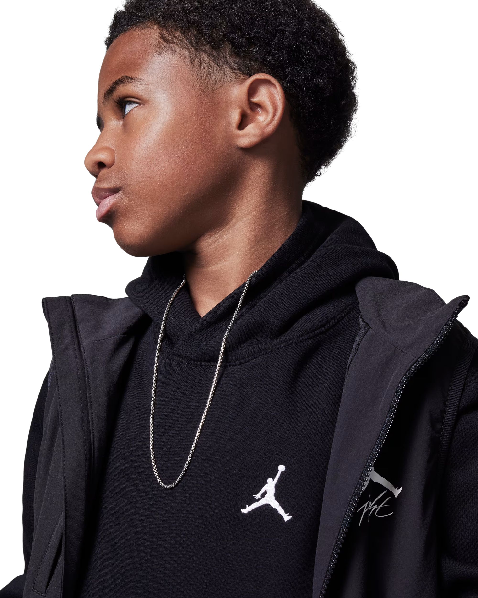 Jordan Boys' MJ Brooklyn Fleece Hoodie
