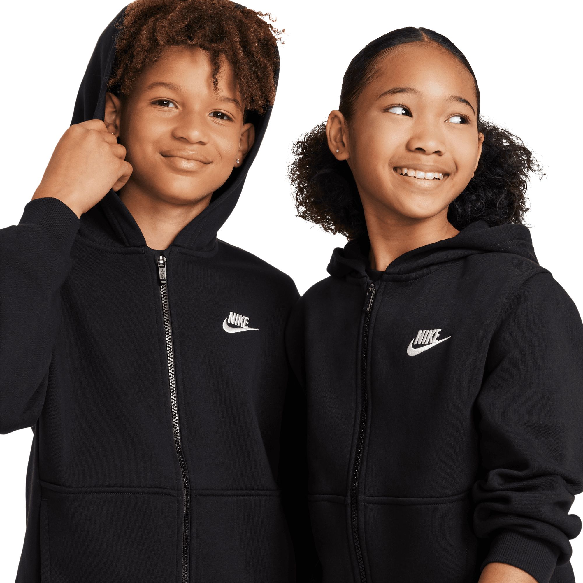 Nike Sportswear Kids' LBR Club Fleece Full Zip Hoodie