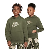 Nike Sportswear Kids' Seasonal Club Fleece Hoodie Front_Flat