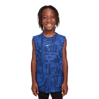 Nike Kids' Dri-FIT Multi All Over Print Tank Front_Flat