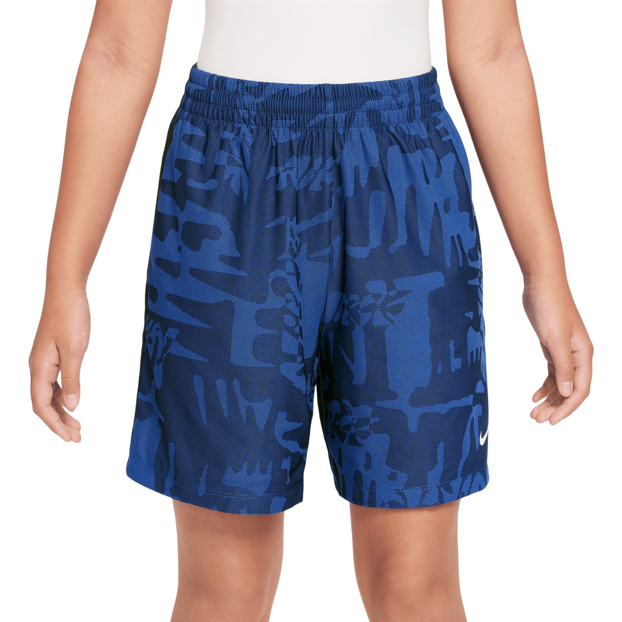nike sportswear allover print shorts