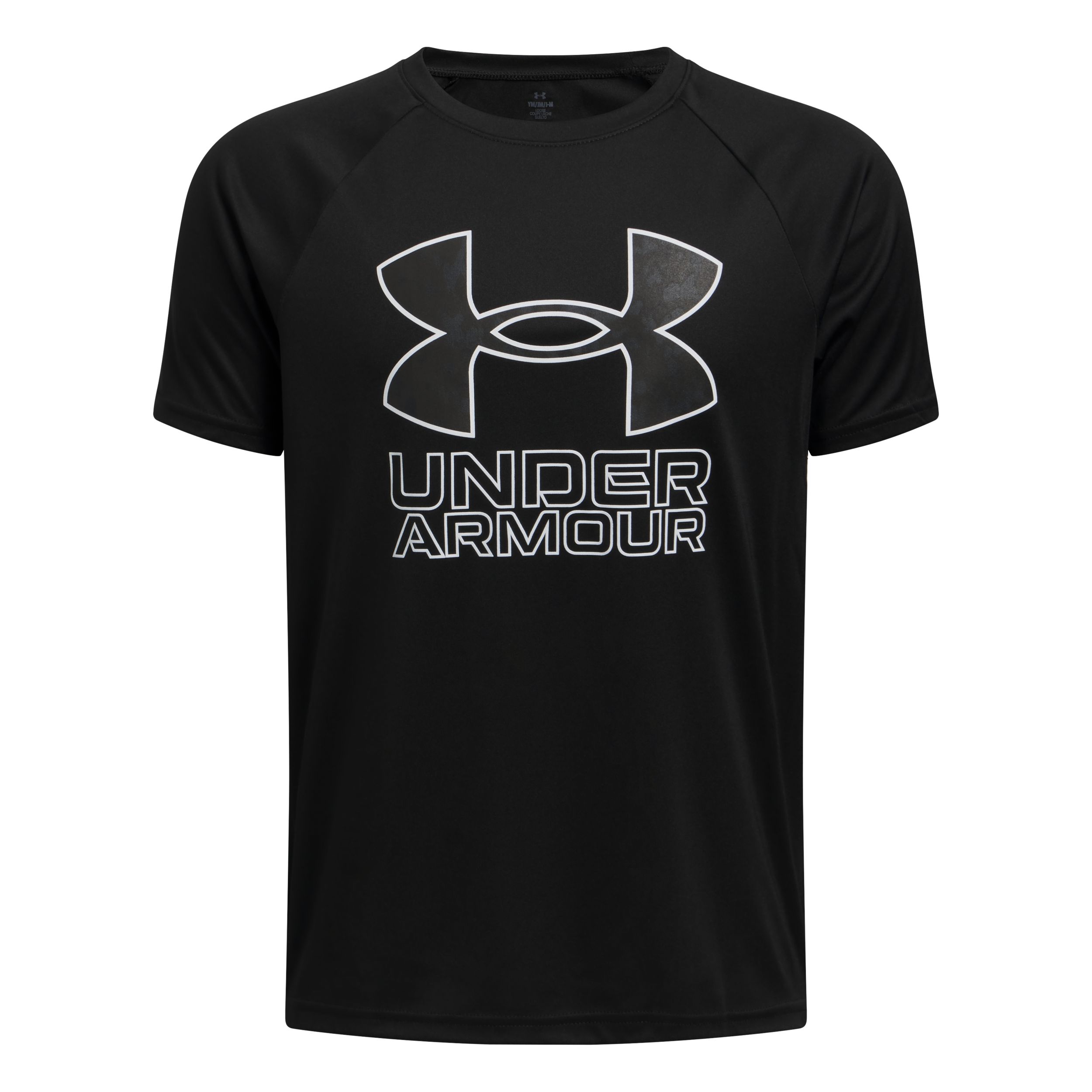 Under Armor Boys' Tech Hybrid Print Fill T Shirt