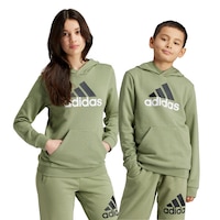 adidas Boys' Big Logo Hoodie Front_Flat