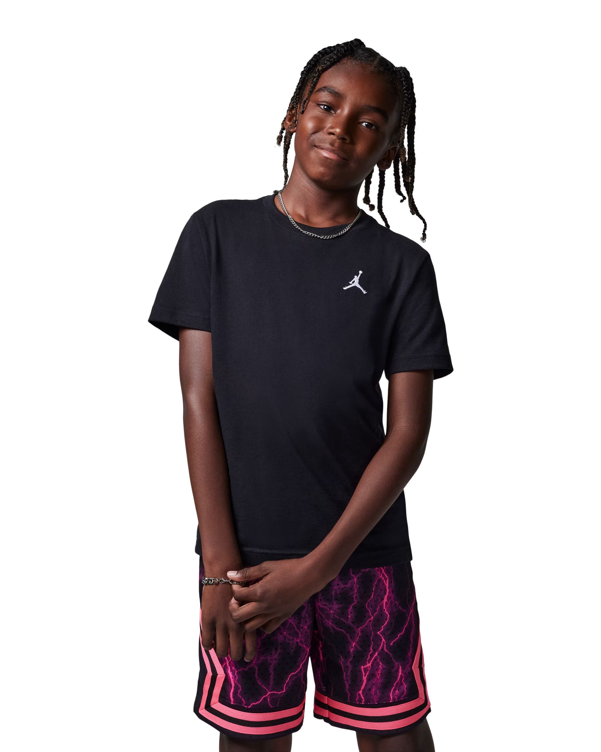 Jordan Boys' Jumpman Air Embroidered T Shirt