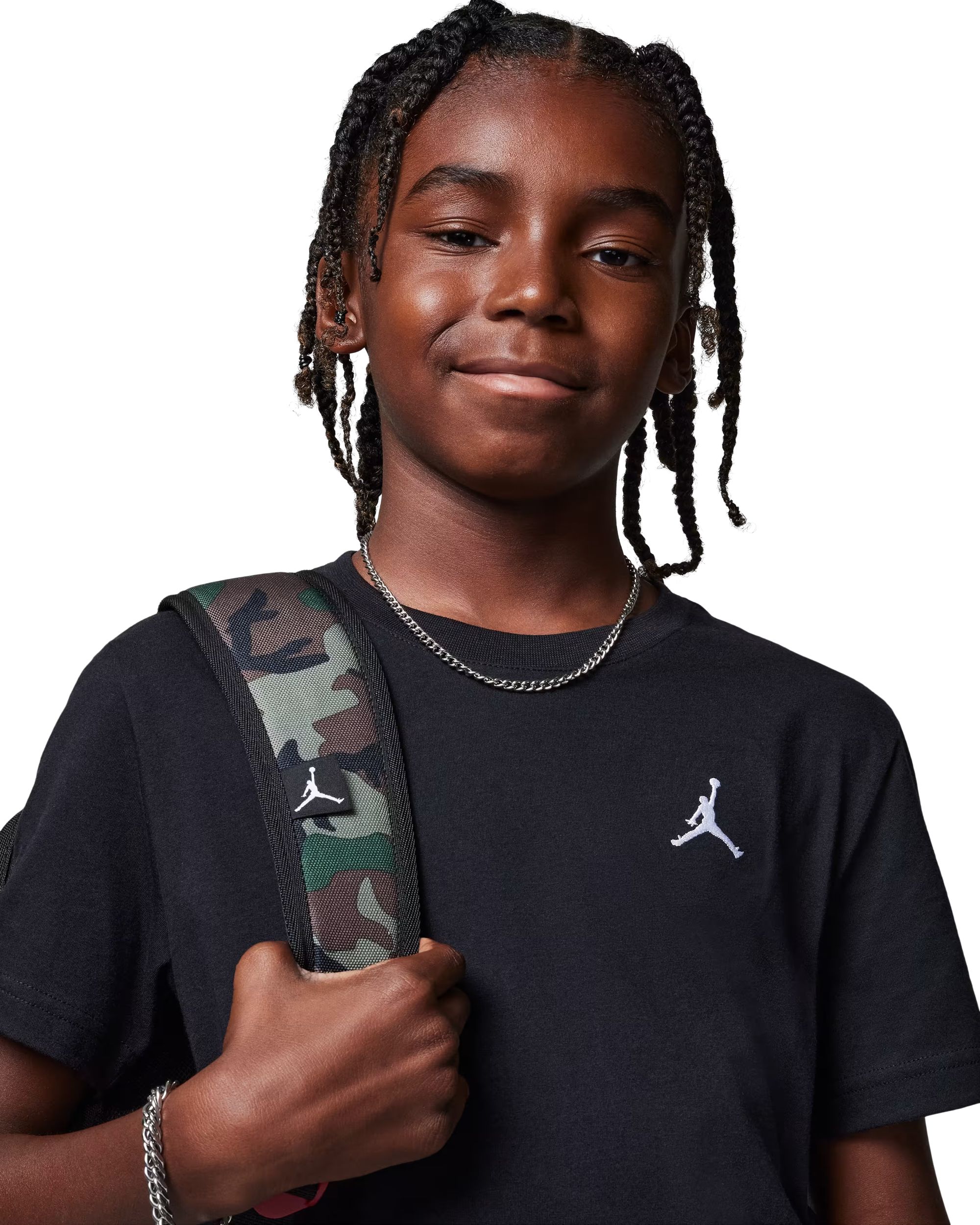 Jordan Boys' Jumpman Air Embroidered T Shirt