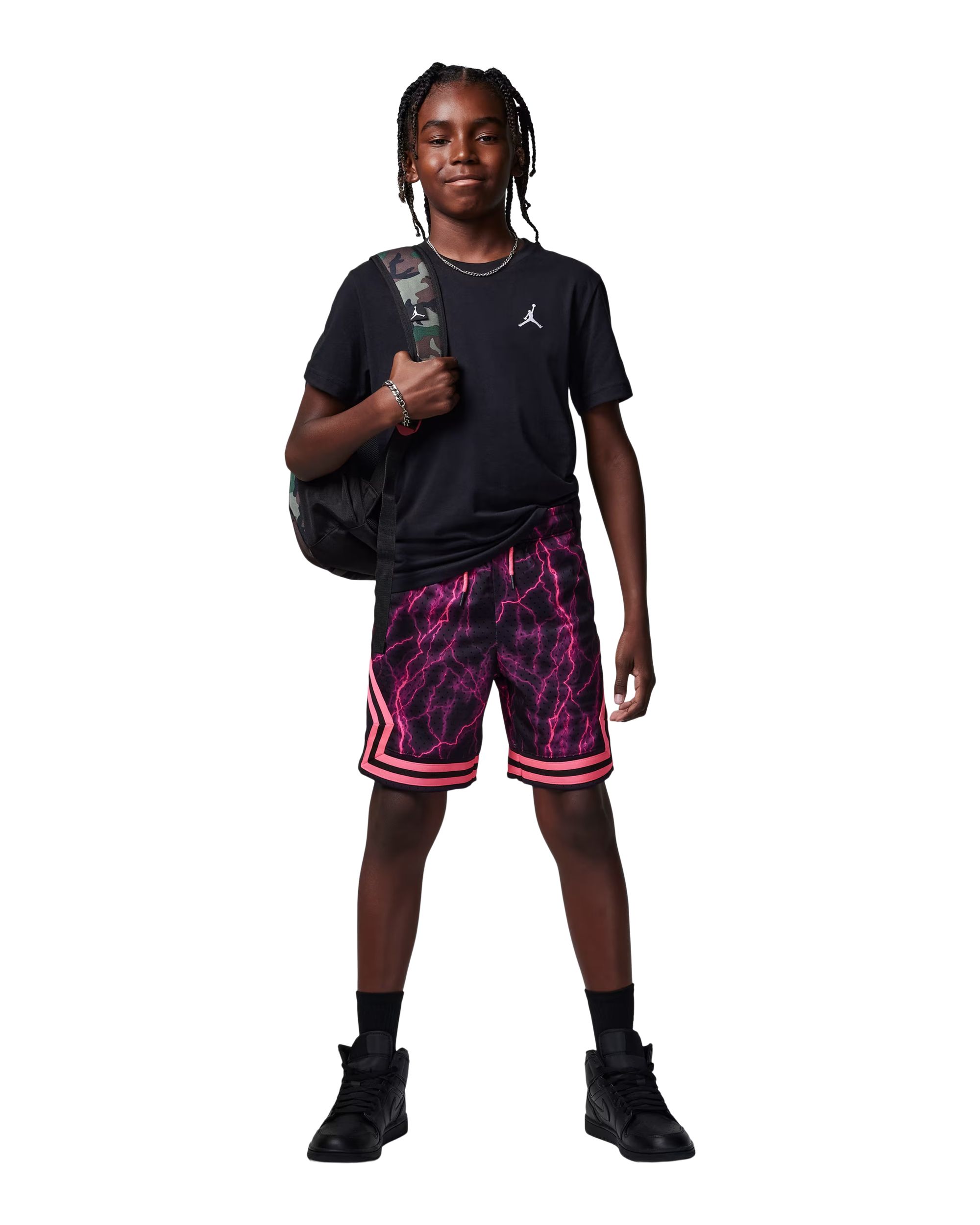 Jordan Boys' Jumpman Air Embroidered T Shirt