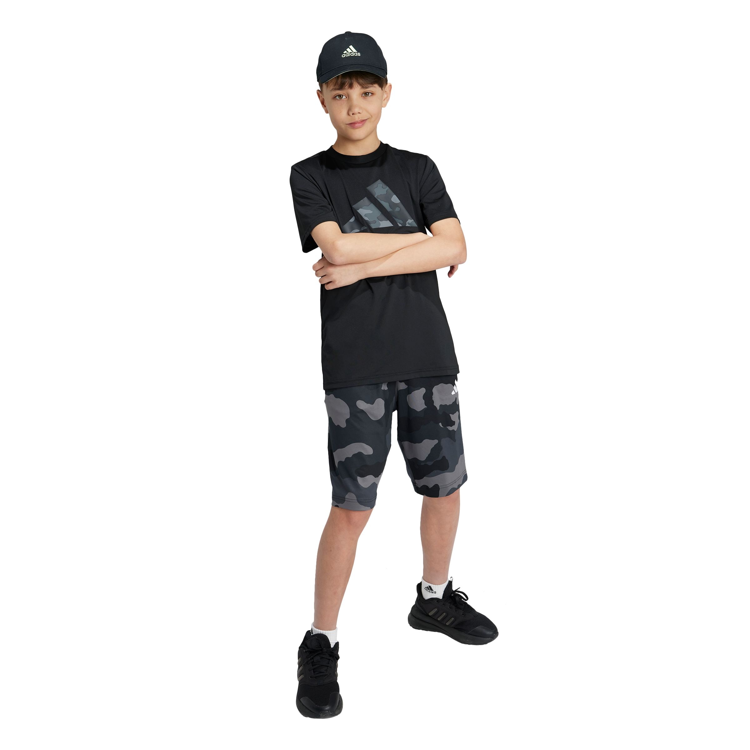 adidas Kids' Train Essentials Seasonal Printed Shorts