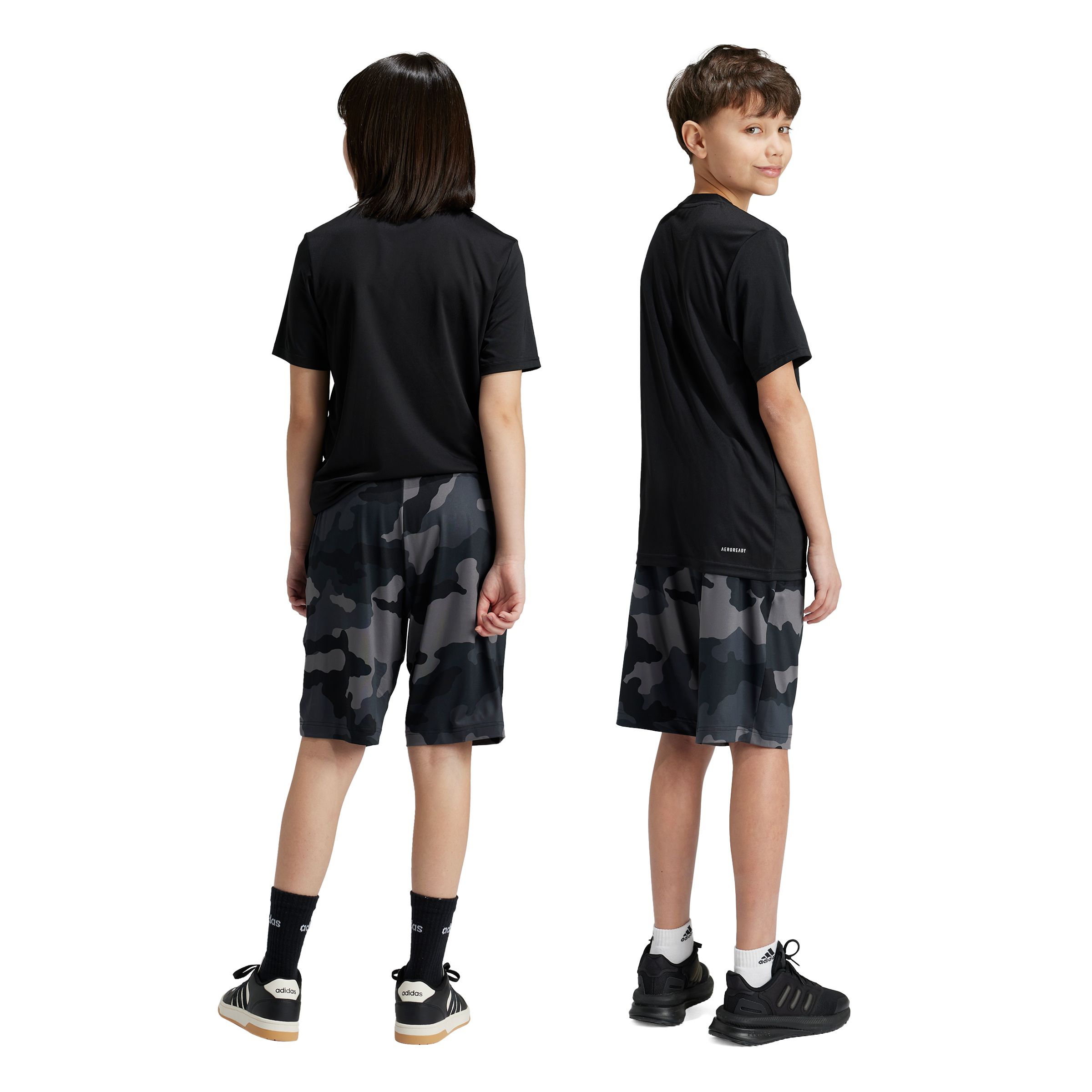 adidas Kids' Train Essentials Seasonal Printed Shorts