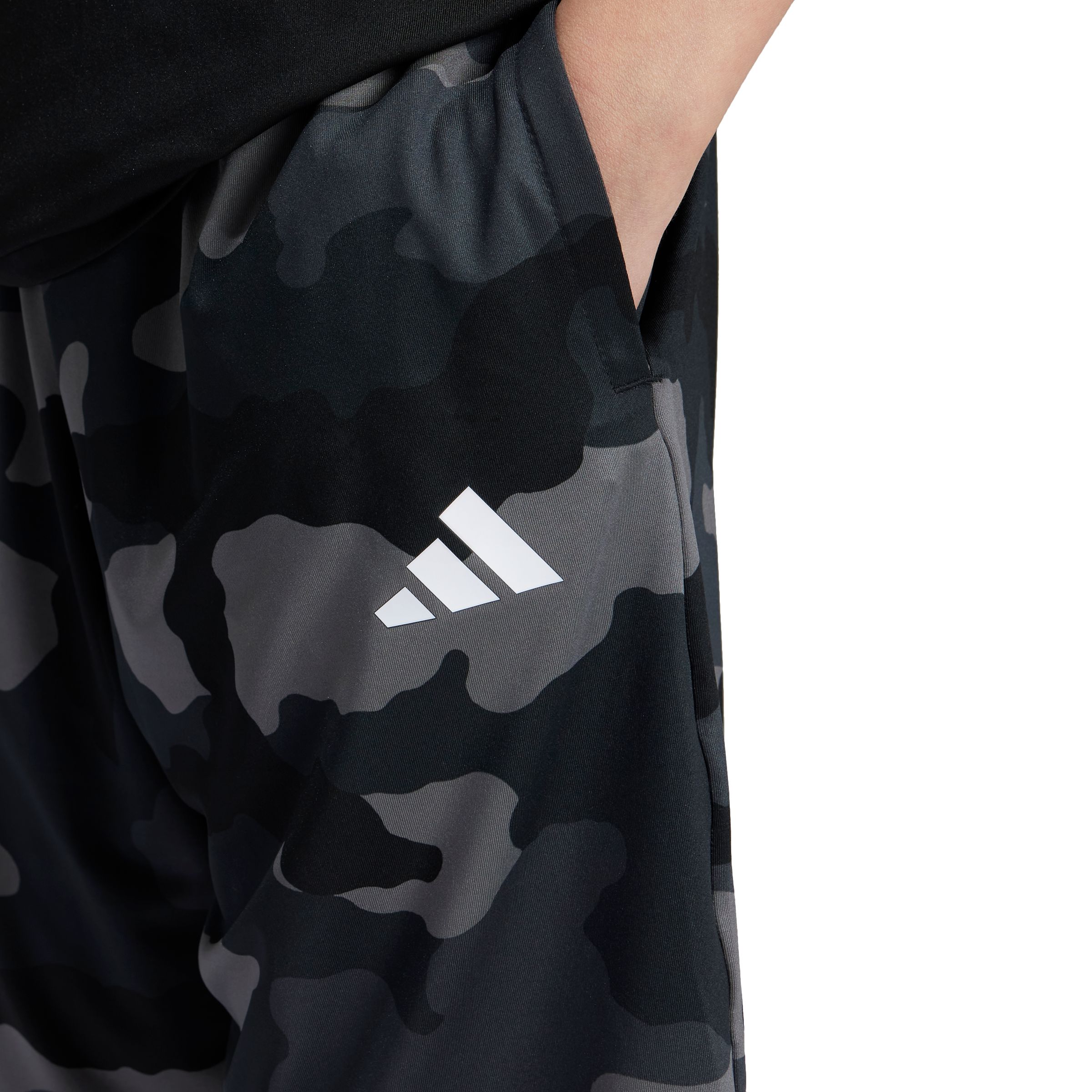 adidas Kids' Train Essentials Seasonal Printed Shorts