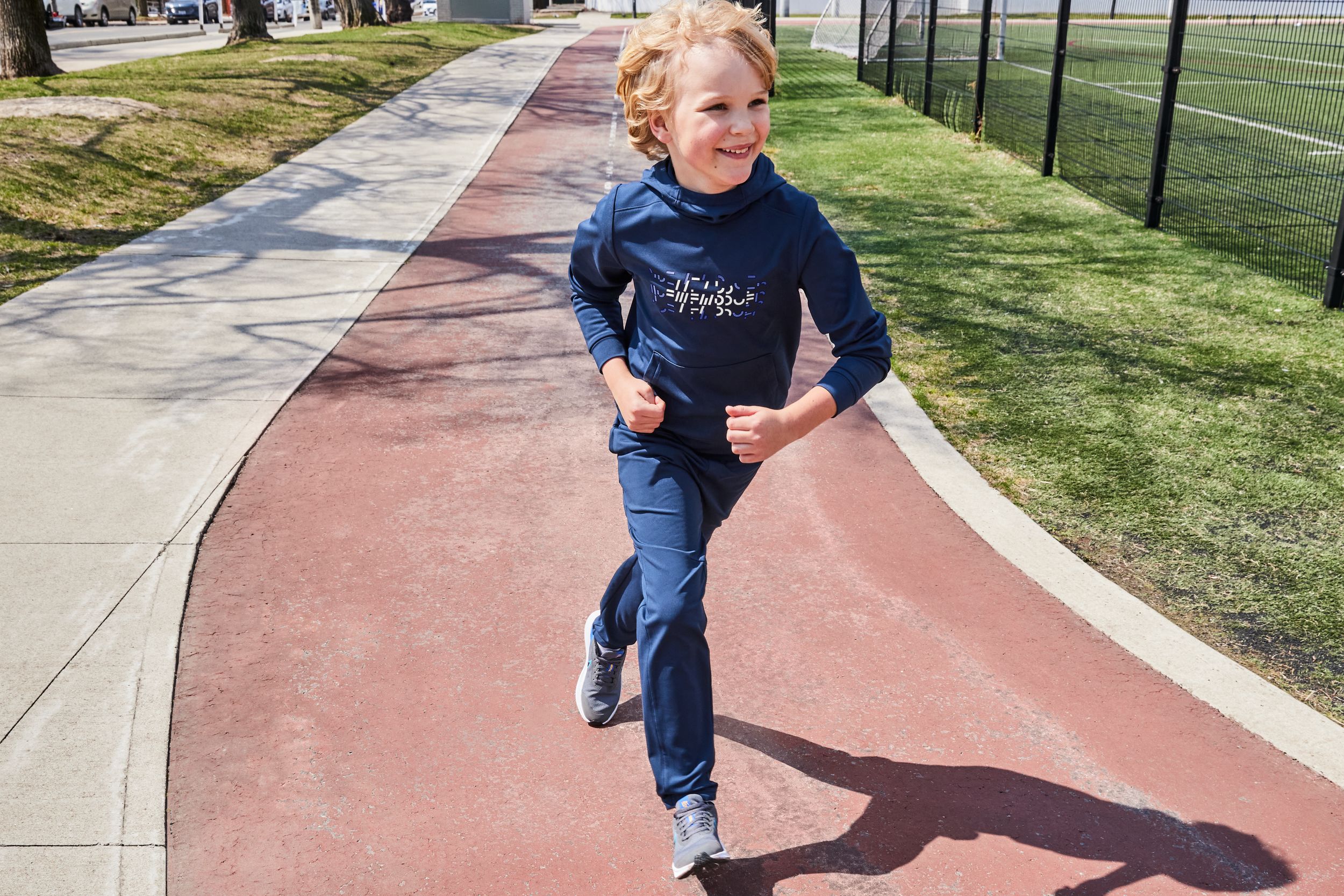 FWD Boys' Outdoor Tech Fleece Training Hoodie