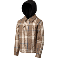 Ripzone Kids' Flynn Flannel Jacket Front_Angled_Left