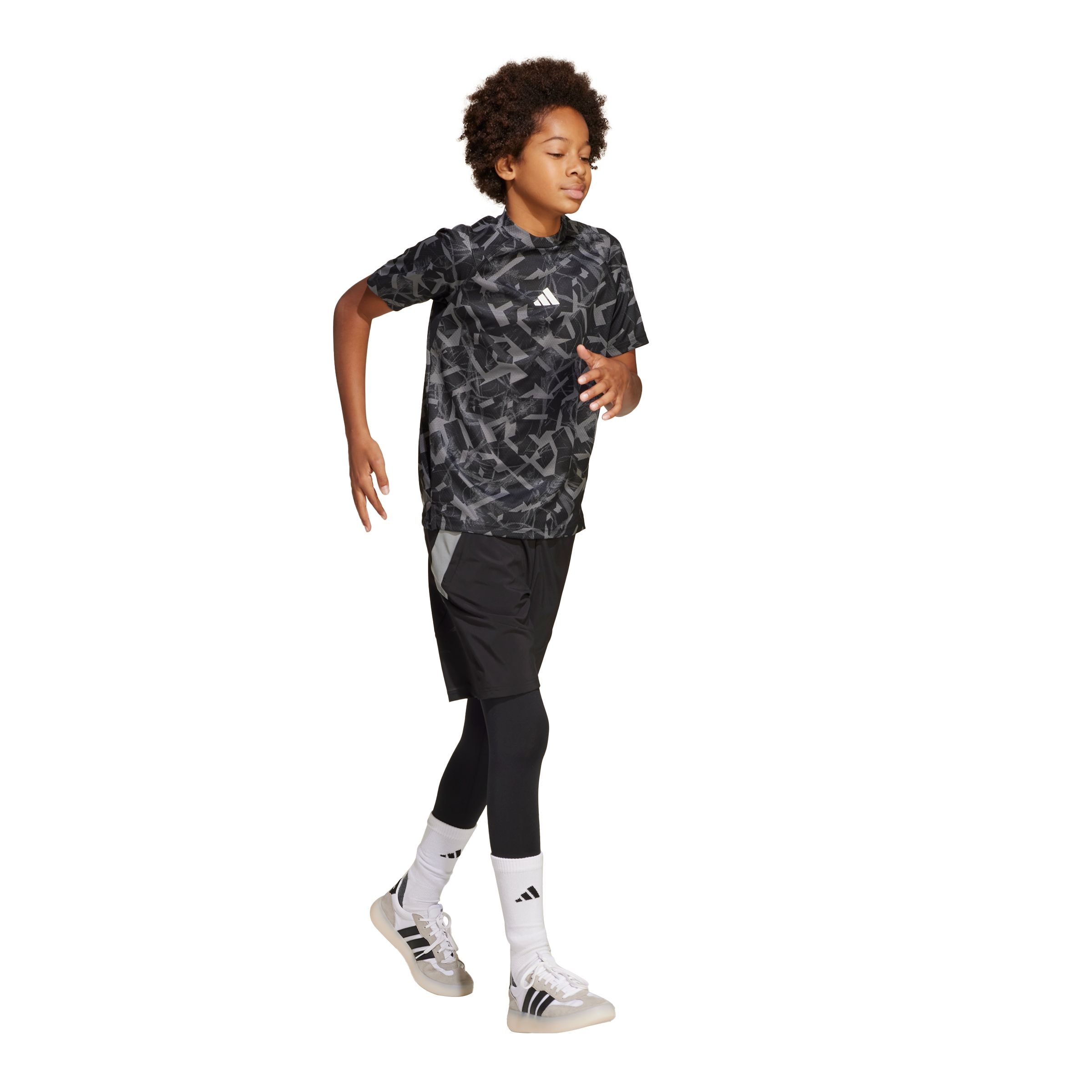 adidas Youth 2 in 1 Shorts Long Tights