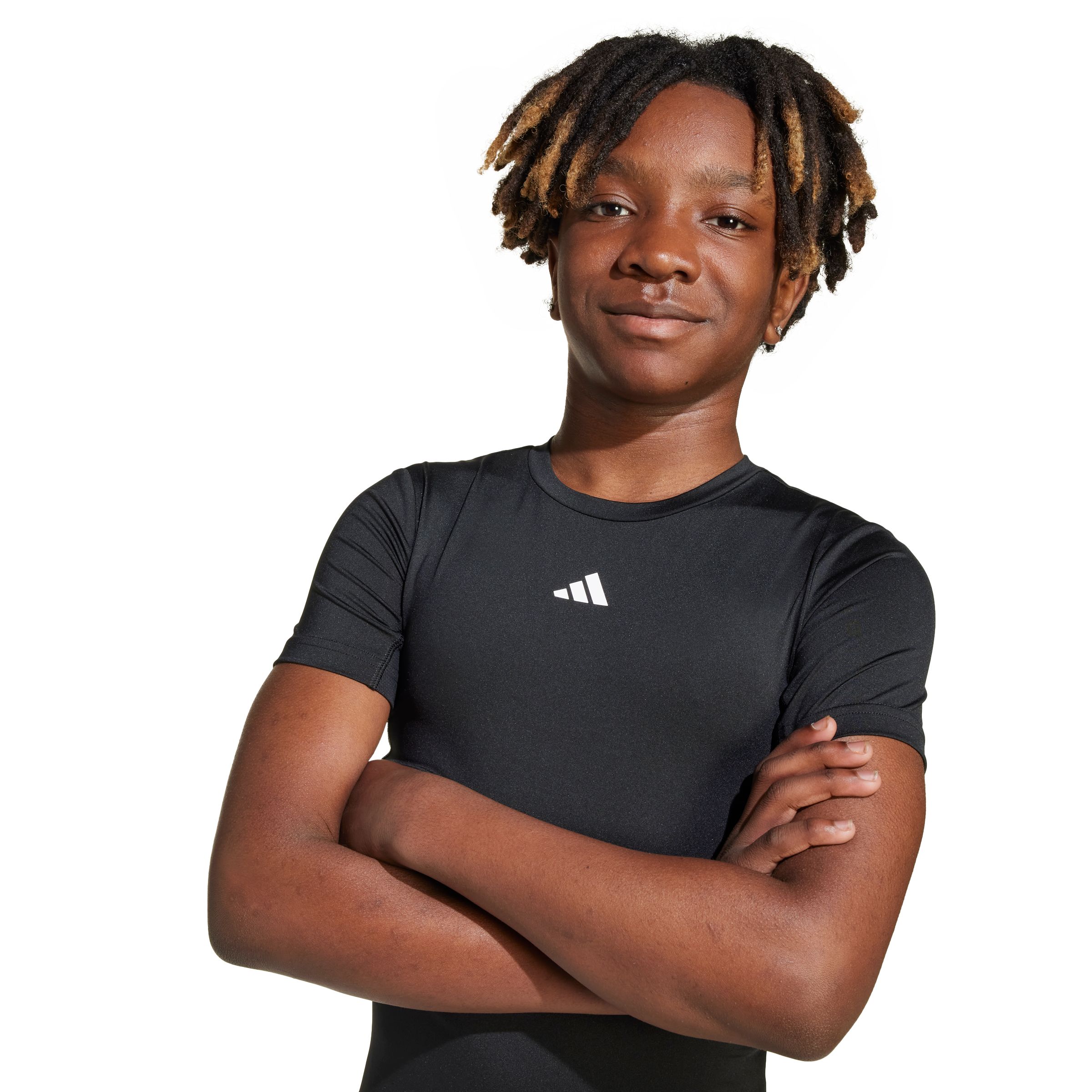 adidas Boys' Techfit T Shirt