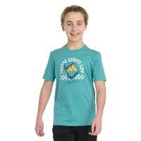 adidas Kids' Cheese Stripe Life Casual T-Shirt Front_Flat