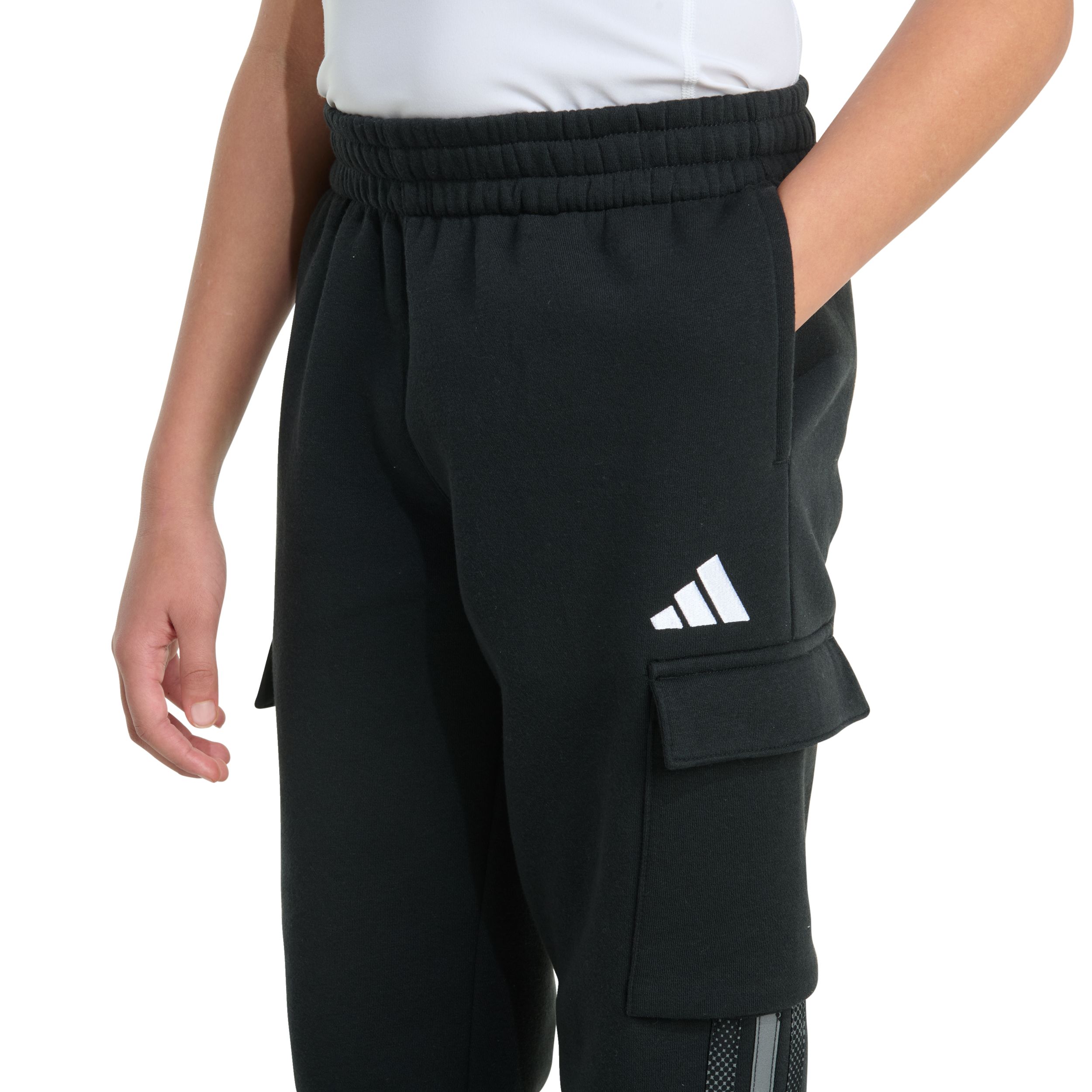 adidas Boys' Halftone Camouflage Cargo Jogger Pants