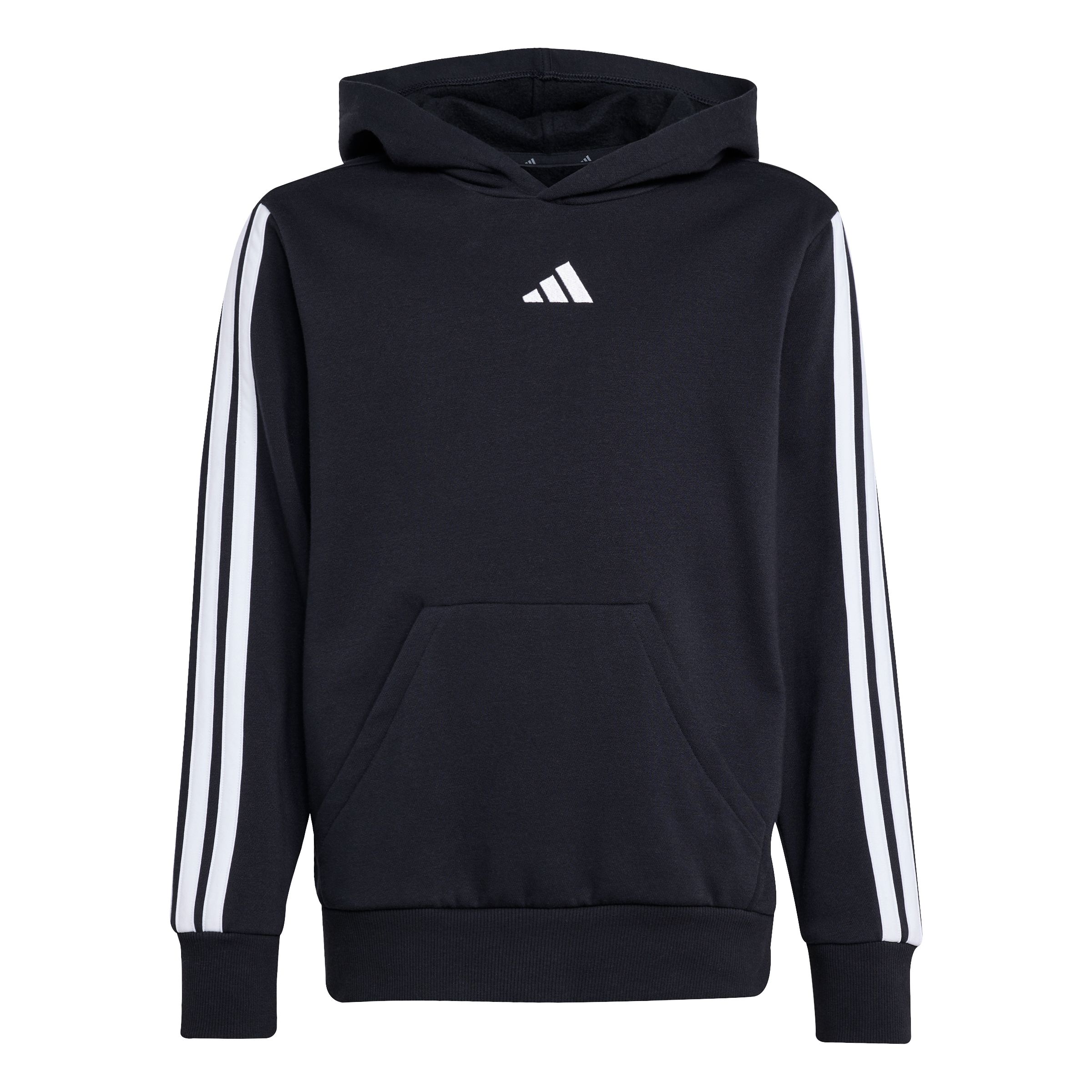 adidas Kids' 3-stripe Fleece Hoodie