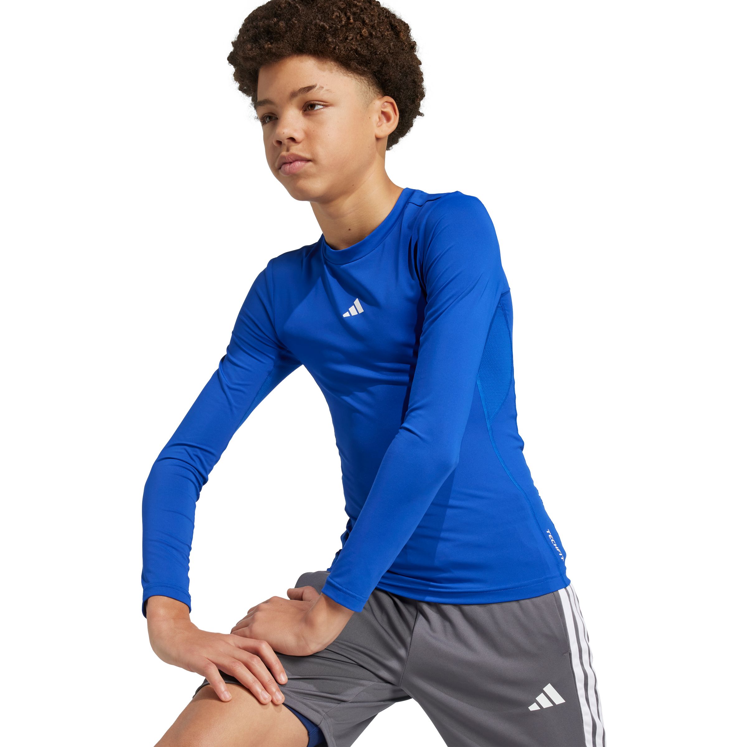 adidas Kids' Techfit Long Sleeve Shirt