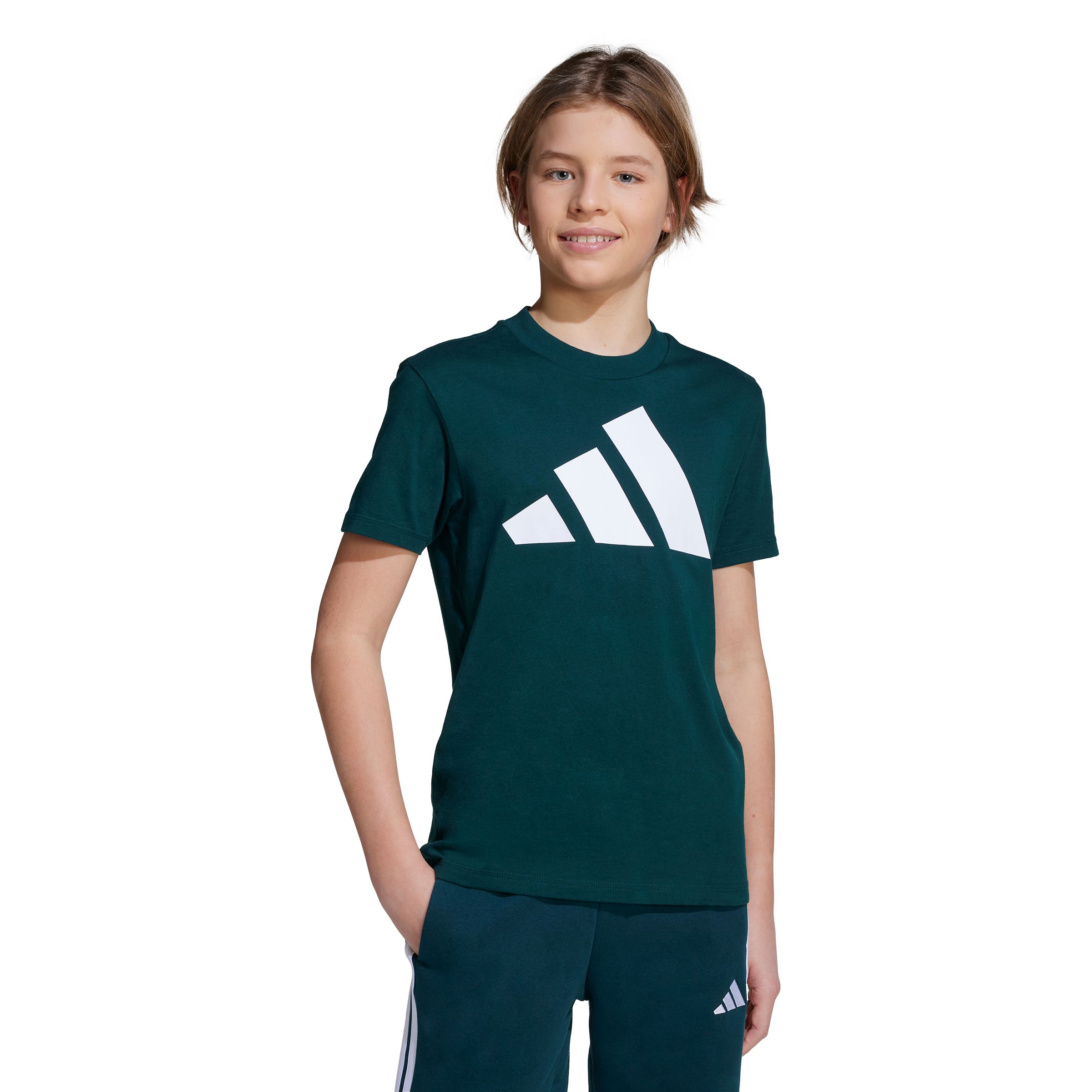 adidas Boys' Big Logo T Shirt