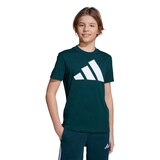 adidas Boys' Big Logo T Shirt Front_Flat