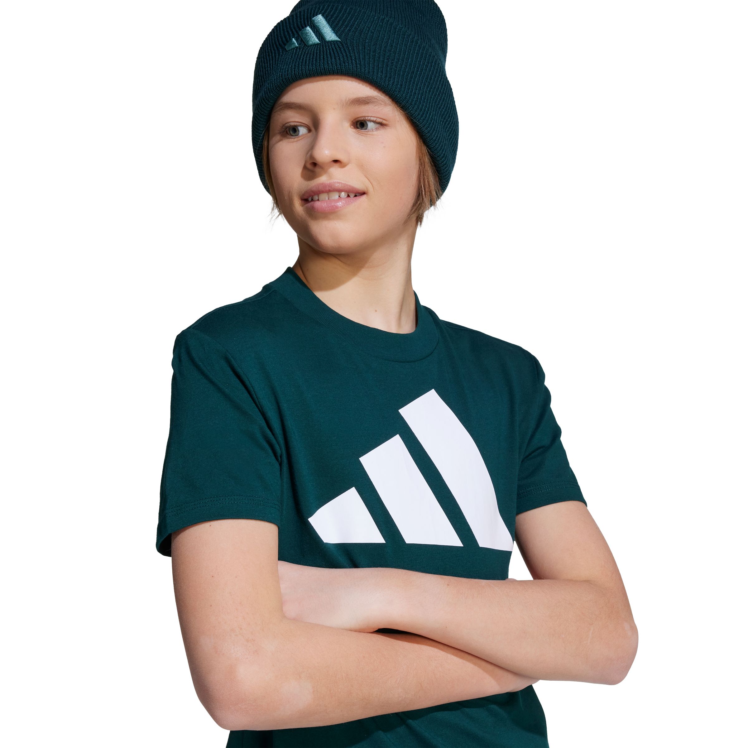adidas Boys' Big Logo T Shirt