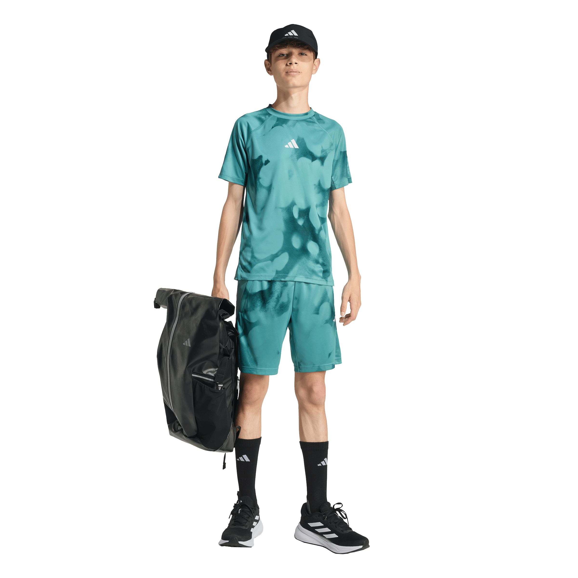 adidas Kids' All Over Print Tech T-Shirt