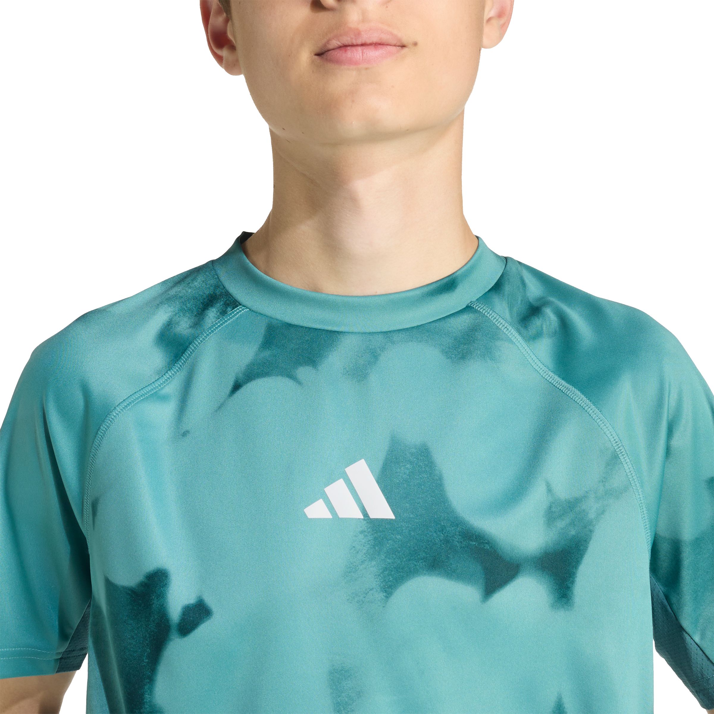 adidas Kids' All Over Print Tech T-Shirt