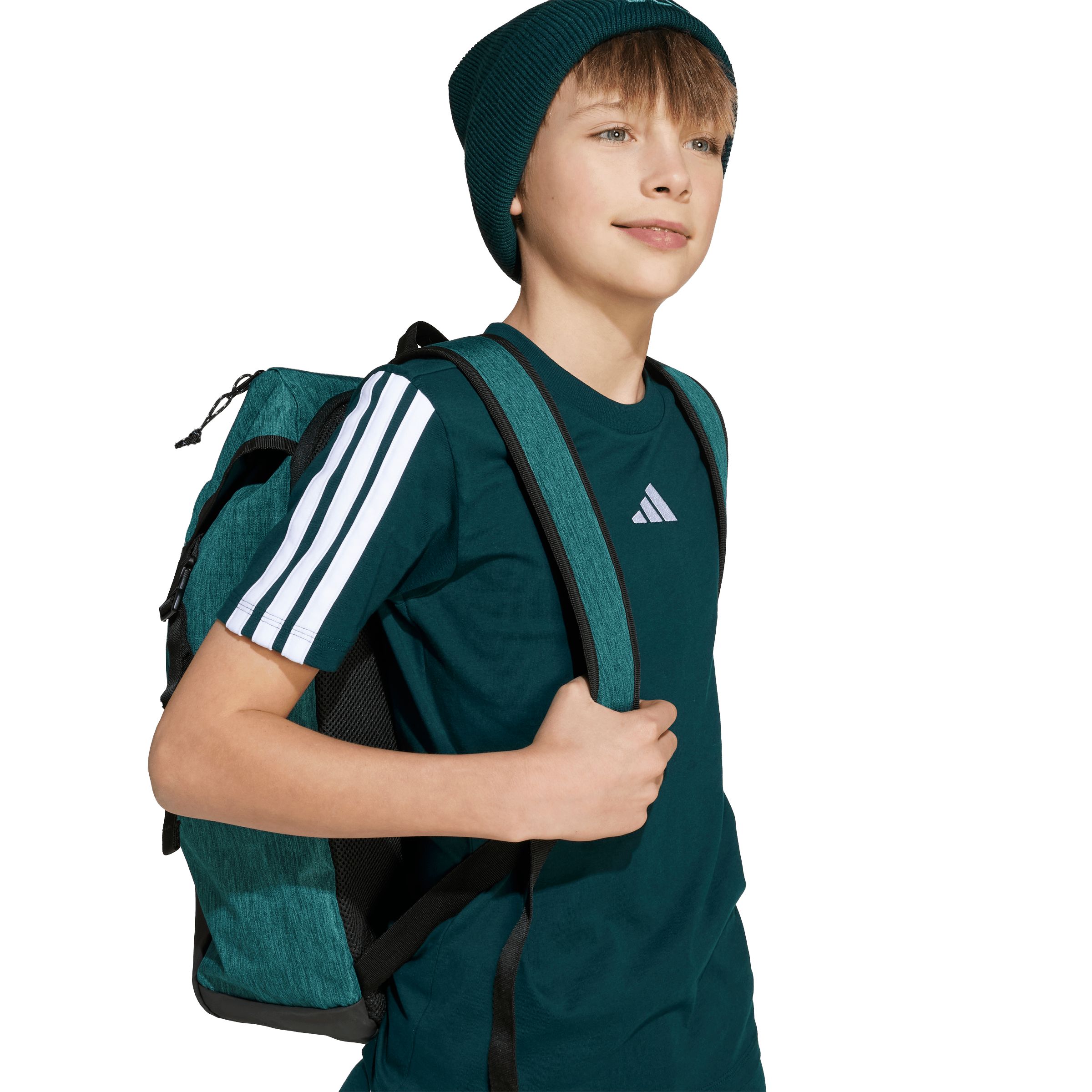 adidas Boys' 3-Stripe T Shirt