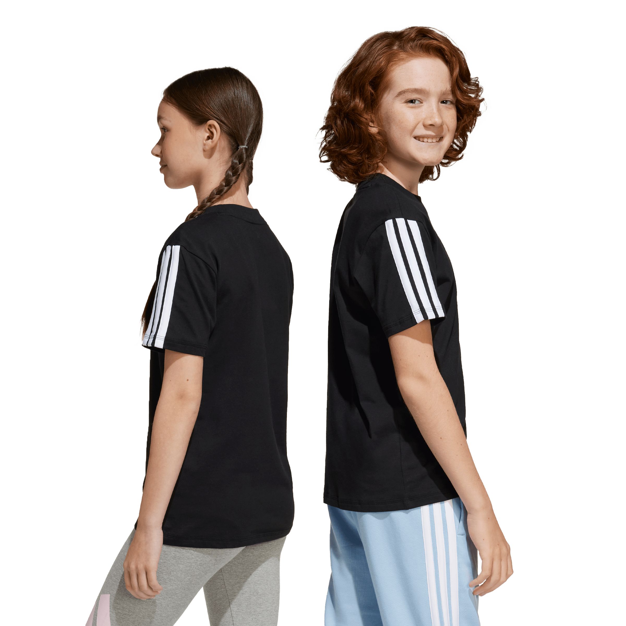 adidas Boys' 3-Stripe T Shirt