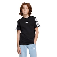 adidas Boys' 3-Stripe T Shirt